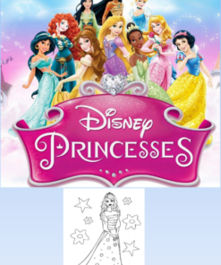 Princesses Coloring book